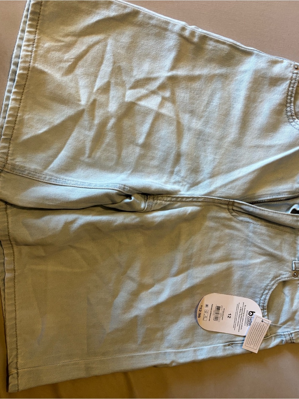 Light Blue Women’s Jeans Shorts with Tag